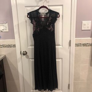 Polka Dot Floral Dress